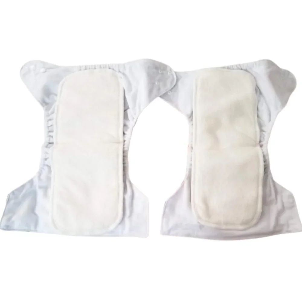 WEGREECO Cool Animals Reusable Baby Cloth Diapers With Liners - New Bundle of 2